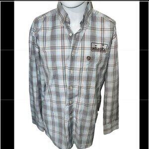 George Straight Button Down Shirt Medium